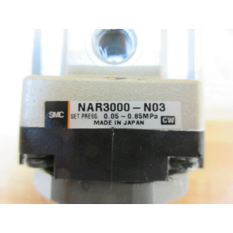 SMC NAR3000-N03 Pneumatic Regulator NAR3000N03 - Used