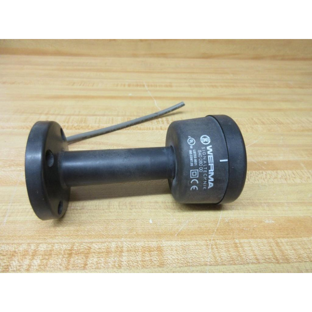 Werma 840 080 00 Stack Light Base Module 84008000 W4" Pole Mount - Used