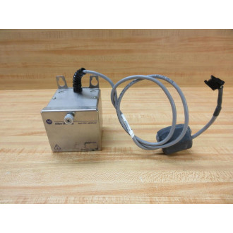 Allen Bradley 1756-BATMA Module 96391472 Rev. A01 & C01-With Din Rail Mount And Wiring - Used