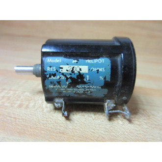 Beckman MODEL A Helipot Potentiometer 200 OHMS - Used