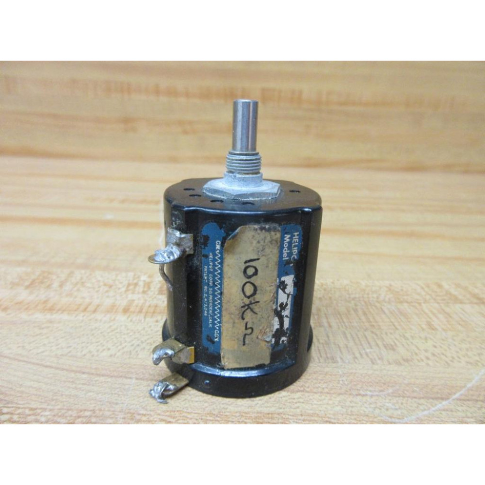 Beckman MODEL A Helipot Potentiometer 100K Ohms - Used
