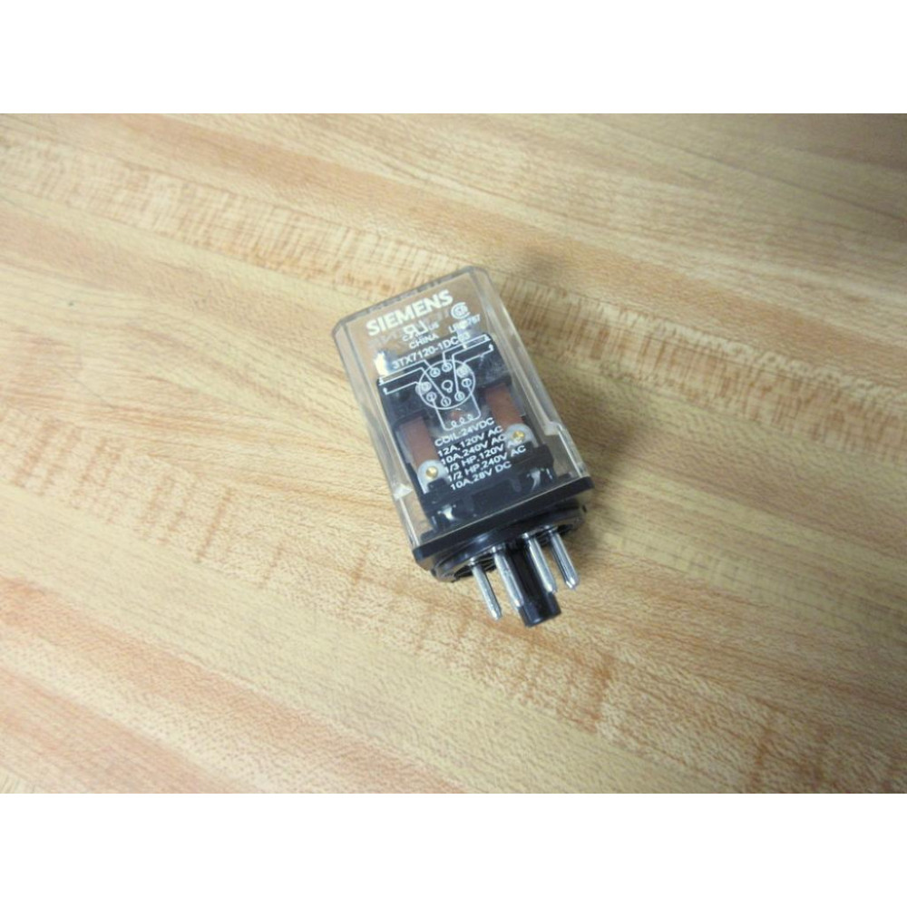 Siemens 3TX7120-1DC03 Plug-In Relay 3TX71201DC03 - New No Box