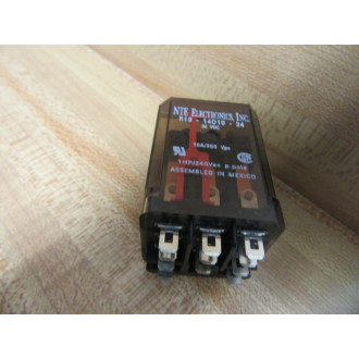 NTE R10-14D10-24 24VDC Relay R10-14D10-24VDC 1 HP240VAC