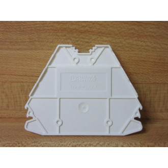 Phoenix Contact D-PTRV 4 WH End Cover White 3270151 (Pack of 10)