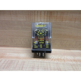 Square D 8501-KP12V36 General Purpose Relay 8501KP12V36 Series D - Used