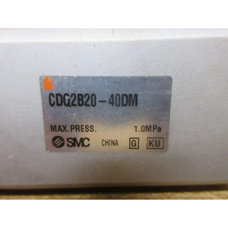 SMC CDQ2B20-40DM Compact Cylinder CDQ2B2040DM - Used