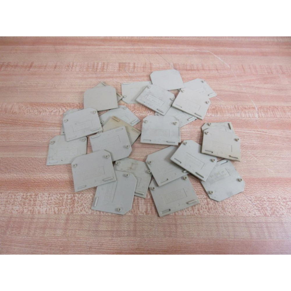 Weidmuller AP-SAK4-10 End Plate APSAK410 (Pack of 29) - Used