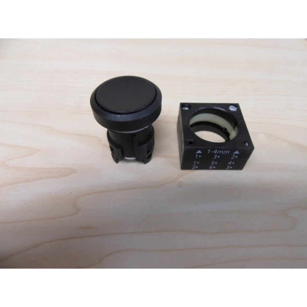 Siemens 3SB3 000-0DA11 Black 3SB30000DA11 WBase - New No Box
