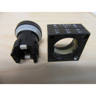 Siemens 3SB3 000-0DA11 Black 3SB30000DA11 WBase - New No Box