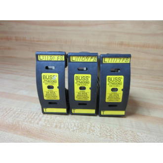 Buss JTN60060 Bussmann Fuse Block Cr. Ref 5KK58 Front Only (Pack of 3) - Used