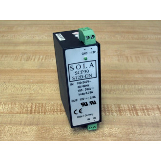 Sola SCP30 S12B-DN Power Supply SCP30S12BDN - Used