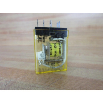 IDEC RH1B-UL-DC24V Relay RHIB-UL-24V DC (Pack of 2) - Used