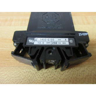 Allen Bradley 1492-G100 Circuit Breaker 10Amp 1492G100 Series A