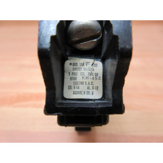 Square D QO120 Circuit Breaker 1P 20A QO120 - Used