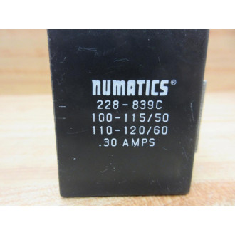 Numatics 228-839C Solenoid Assembily - Used