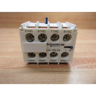 Telemecanique LA1-KN04 Schneider Contact Block LA1KN04 - New No Box