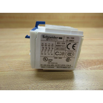 Telemecanique LA1-KN04 Schneider Contact Block LA1KN04 - New No Box