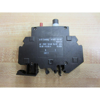 Allen Bradley 1492-GH100 Circuit Breaker 1492GH100 10A Series B AC 250V
