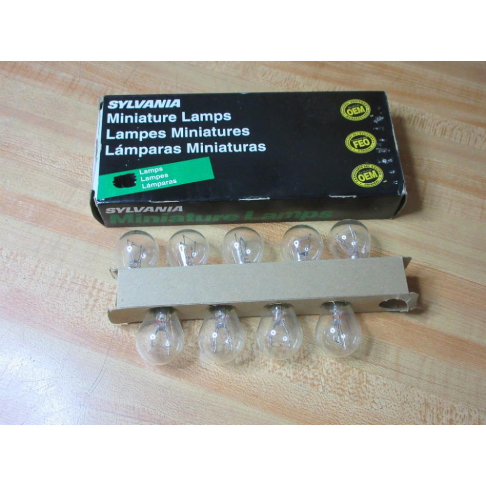 Sylvania 2057 Miniature Lamp Light Bulb (Pack of 9)
