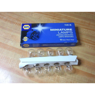 Napa 1141-N Miniature Lamp Light Bulb 1141 (Pack of 10)