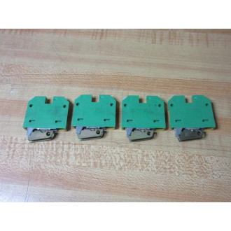Weidmuller EK2.5N Terminal Block 0474360000 (Pack of 4) - Used