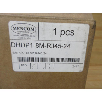 Mencom DHDP1-8M-RJ45-24 Panel Interface Connectors DHDP18MRJ4524