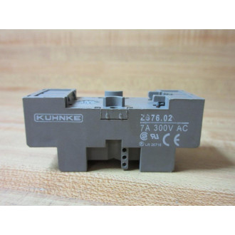 Kuhnke Z376.02 Relay Socket Z37602 - New No Box