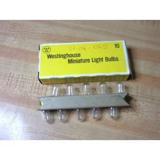 Westinghouse 1892 Miniature Lamp Light Bulb (Pack of 10)