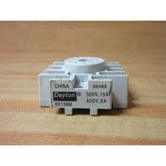 Dayton 6X156M Relay Socket - New No Box