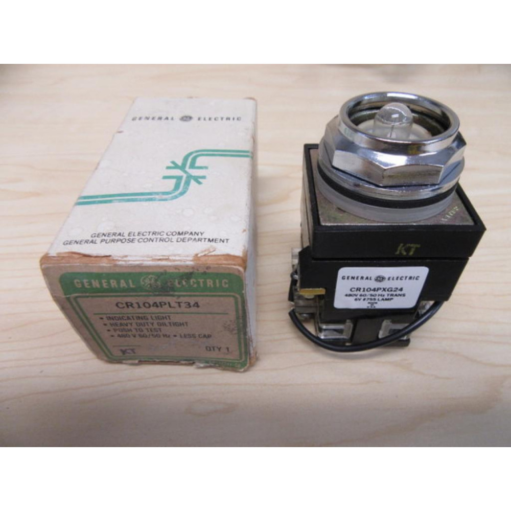 General Electric CR104PLT34 Push Button Switch