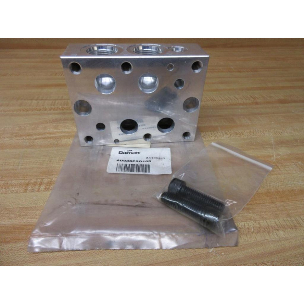 Daman AD08SPSO16S Valve Subplate