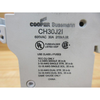 Bussmann CH30J21 Fuse Holder - New No Box