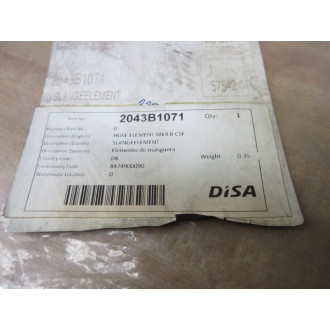 DISA 2043B1071 Hose Element MK4 B-CSE