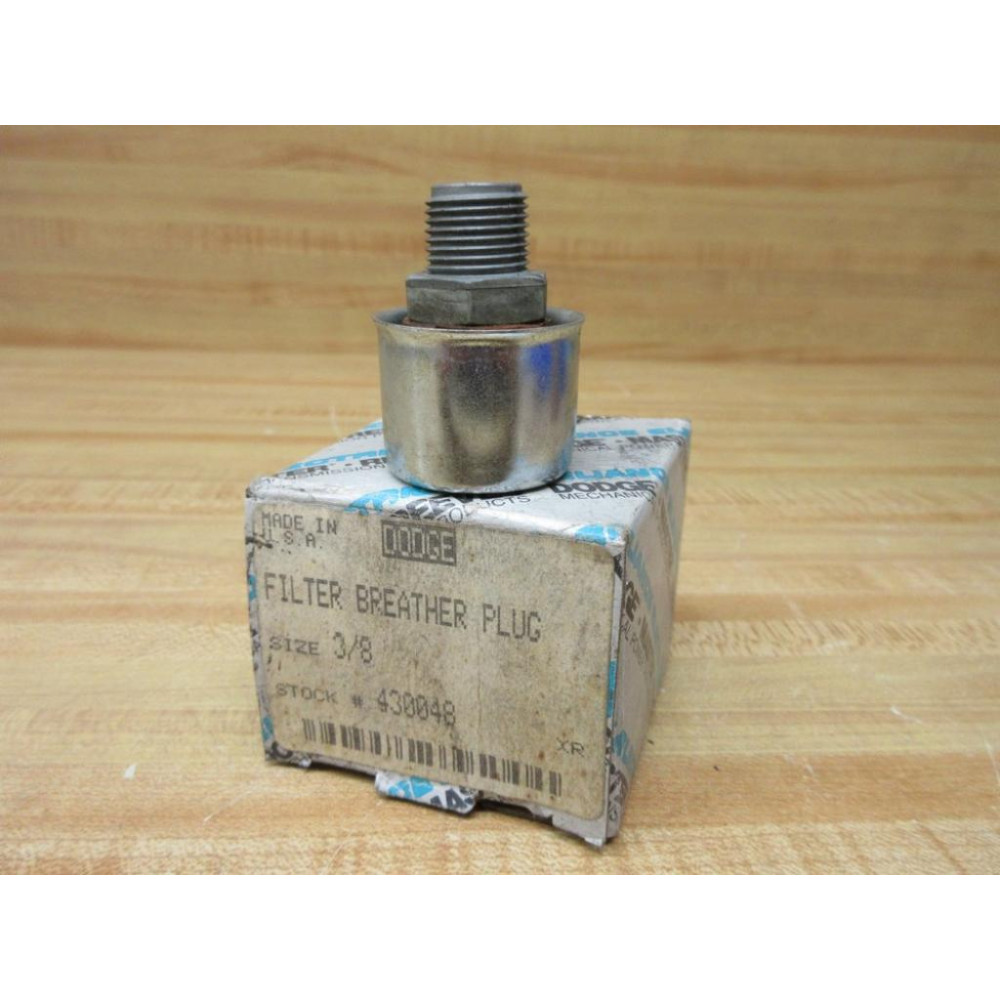Dodge 430048 Facet Filter Breather Plug 569022-01