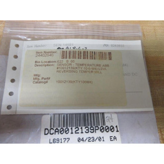 ABB KTY10-6-M4-55 Thermal Sensor KTY106M455 - New No Box
