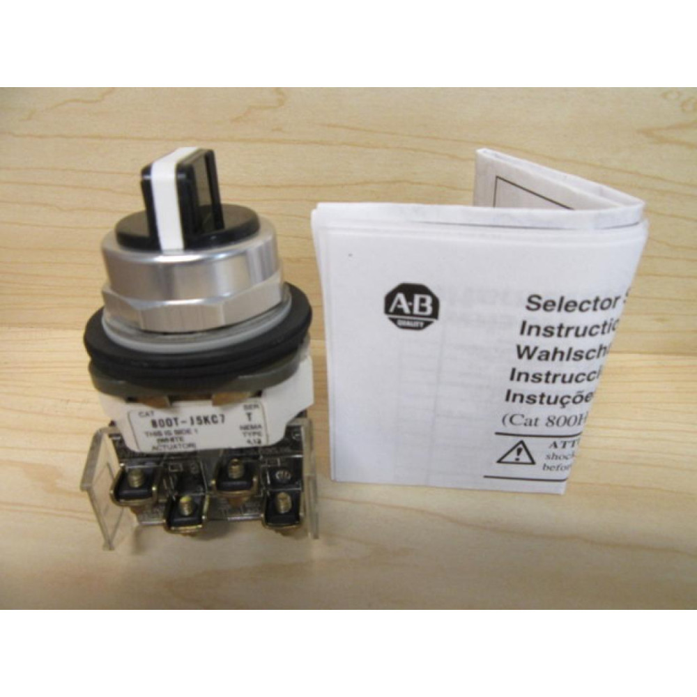 Allen Bradley 800T-J5KC7A Selector Switch - New No Box