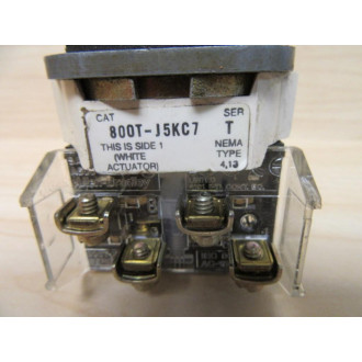 Allen Bradley 800T-J5KC7A Selector Switch - Used