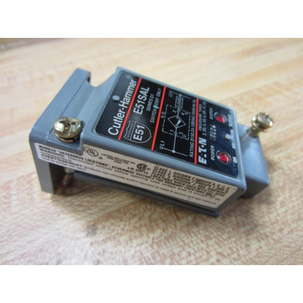 Cutler Hammer E51SAL Eaton Limit Switch Body Series C1 - New No Box
