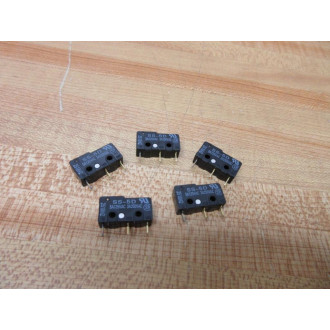 Omron SS-5D Snap Action Switch SS5D (Pack of 5) - New No Box