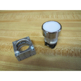 Siemens 3SB3500-0AA61 Furnas White Button 3SB35000AA61