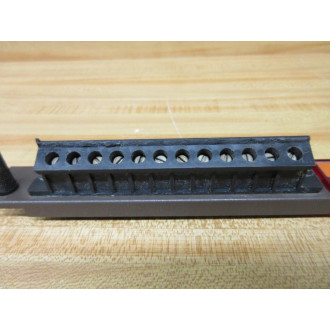 General Electric IC600FP804A Faceplate Missing Edge - Used