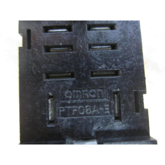 Omron PTF08A-E Relay Socket PTF08AE WRelay Hooks - New No Box