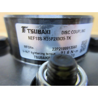 Tsubaki NEF18S-K35P2XN35-TK Disc Coupling 22P2100013560 - New No Box