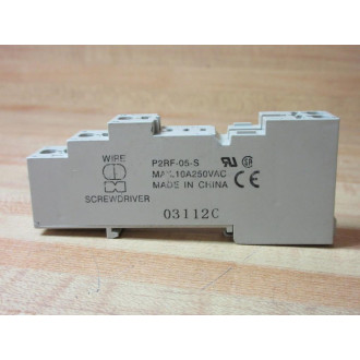 Omron P2RF-05-S Relay Socket P2RF05S - New No Box