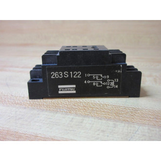 Fujitsu 263S122 Relay Socket - New No Box