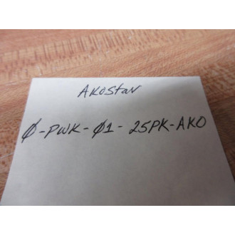 Akostar 0-PWK-01-25PK-AKO Kill Switch Keycaps 0-PWK-01 (Pack of 5) - New No Box