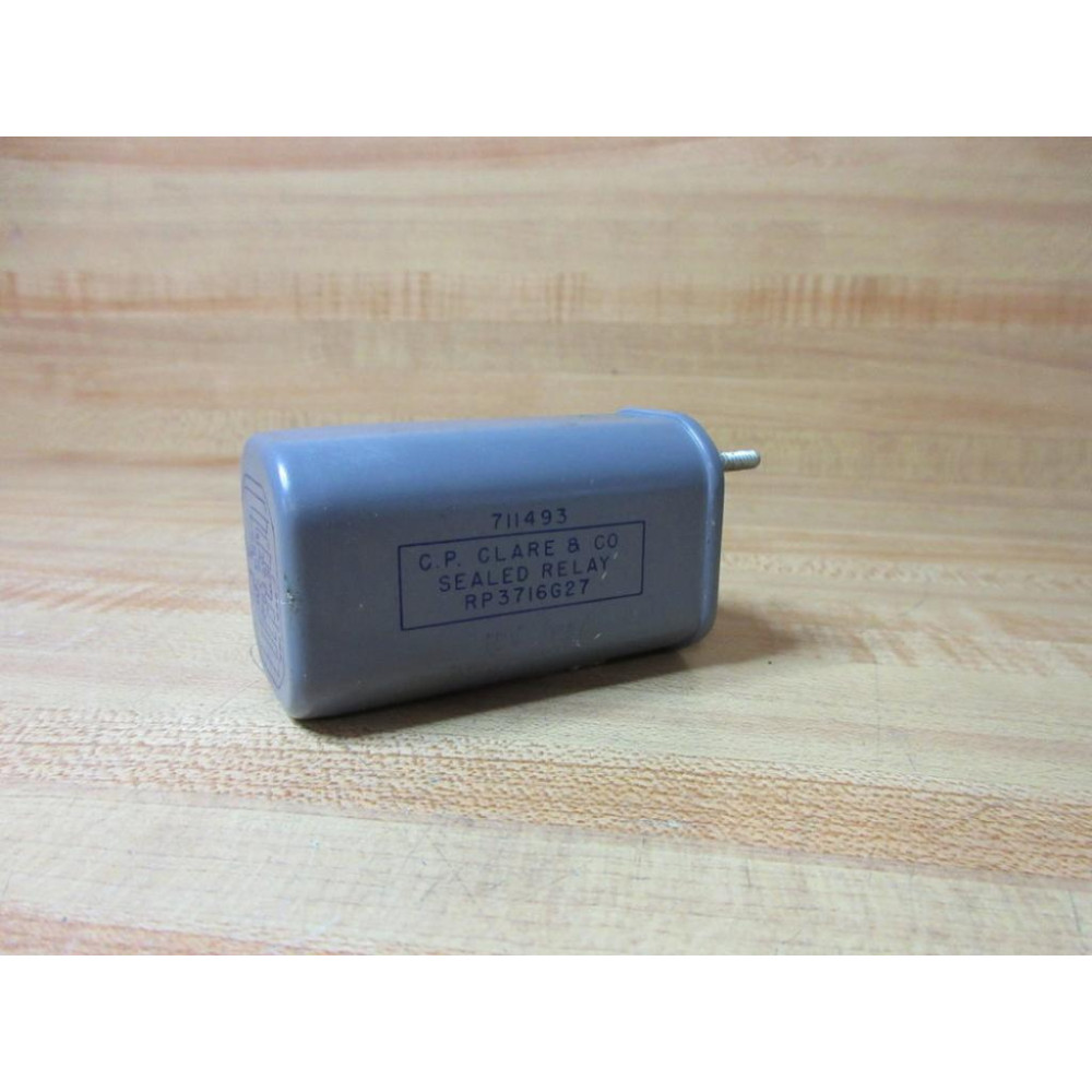 CP Clare & Co 711493 Sealed Relay RP3716G27 - New No Box