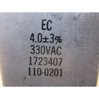 EC 1723407 Capacitor 110-0201 - New No Box