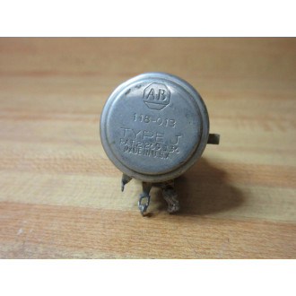 Allen Bradley 118-013 Potentiometer 118013 WKnob - Used