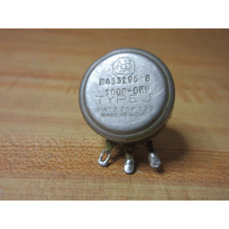 Allen Bradley M433196-8 Potentiometer 1000Ω M4331968 - Used